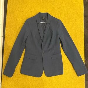 The Limited Slate Blue Single-Button Blazer